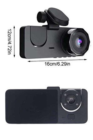 Dvr Araç İçi Kamera Hareket Algılayabilen 1080P Carplay Video Kaydedici