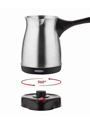 Çelik Kahve Makinesi Cezve 800 Watt Paslanmaz Çelik Türk Kahvesi Makinesi