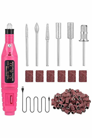 Protez Tırnak Ayak Nasır Ve Tırnak Mantar Makinesi Elektrikli 12V Tırnak Törpü Seti