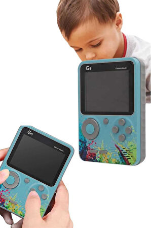 Çocuklara Özel 4K Hd Oyun Konsol El Atari Taşınabilir 500 Oyunlu