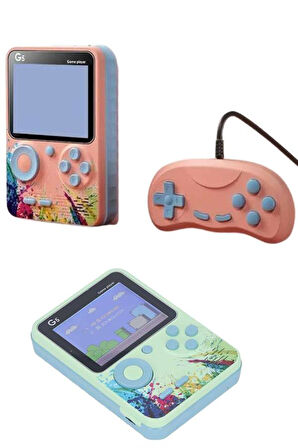 3.5 İnç Klasik Lcd Ekran 500 Oyunlu Oyun Konsolu Taşınabilir