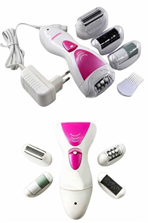 Profesyonel 4In1 Çok Amaçlı Epilasyon Aleti Şarjlı Pratik Taşınabilir