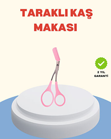 Profesyonel Taraklı Kaş Makası – Evde Ve Salon Kullanımına Uygun