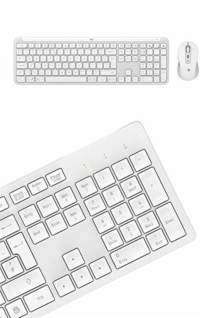 2.4 Ghz Wireless Kablosuz Klavye Mouse Seti Tv Pc Uyumlu