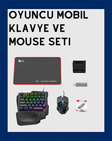 Kablosuz Oyun Kiti – 5 Parça Tam Set