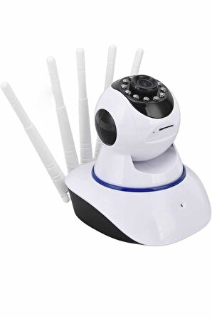 Akıllı Gece Görüşlü Sensörlü Wifi Kamera Telefondan Takip Edilebilir