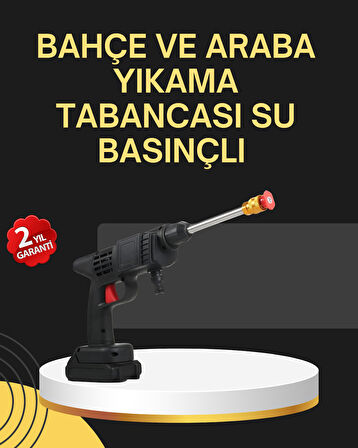 48V Şarjlı Basınçlı Yıkama Tabancası Köpük Ve Çift Nozul 2025 Model