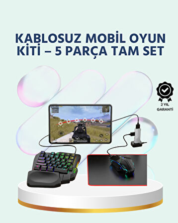 Tak-Çalıştır Oyun Seti – X8 Teknolojili Klavye Mouse Kombo