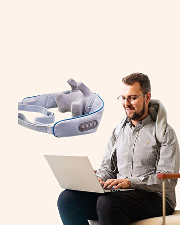 Servikal Rahatlatıcı Masaj Aleti | Trapezius Ve Sırt İçin Uygun