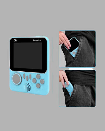 Taşınabilir Oyun Konsolu – 3.5 İnç Lcd, 666 Klasik Oyun, Tv Destekli