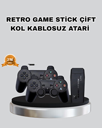 2.4G Kablosuz Mini Oyun Konsolu Taşınabilir Ve Şık Tasarım