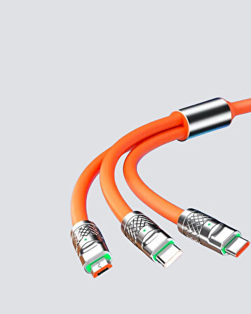 Dayanıklı Hızlı Şarj Kablosu – Esnek, Kırılmaz Ve Yüksek Hızlı Veri Aktarım Destekli