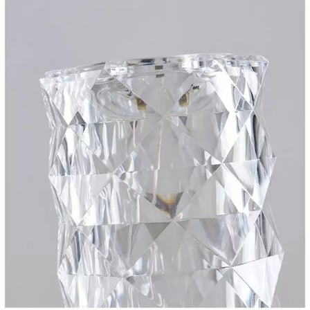Kristal Led Kumandalı Dokunmatik Masa Lambası
