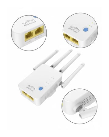 4 Antenli̇ Wi̇fi̇ Güçlendi̇ri̇ci̇