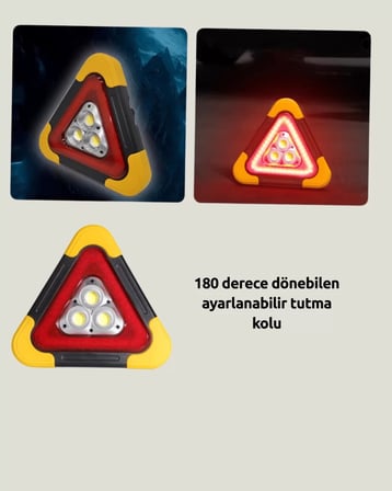 Usb Şarjlı Çok Modlu Acil Durum Feneri