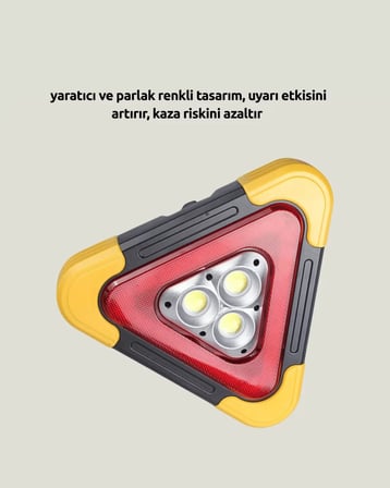 Usb Şarjlı Çok Modlu Acil Durum Feneri