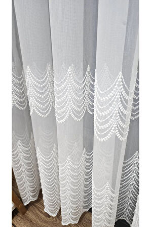 Elita Exculusive 3 Kat Pileli Ütü Istemez Tül Perde Model Tasarım Çeşit Renk Tül