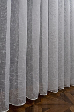 Keten Form Tül Tarz Tasarım Tül 1e2 Kat Pileli