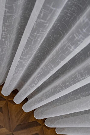 Keten Form Tül Tarz Tasarım Tül 1e2 Kat Pileli