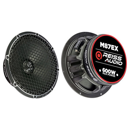 REİSS AUDİO RS-M87EX 20 CM MİDRANGE 600 WAT MAXİMUM 300 WATT RMS POWER ÇİFT FİYATIDIR