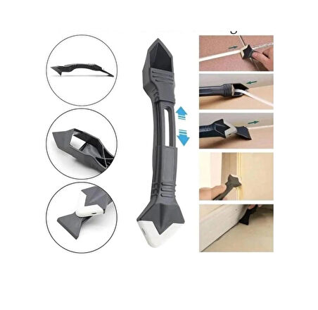 Derz Kazıyıcı Kazıma Aparatı Silikon Sökücü Mastik Pürüzsüz Kazıyıcı Kalafat Sonlandırıcı