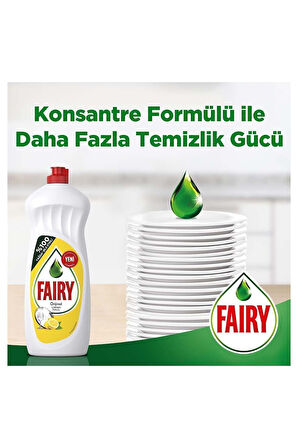 Faıry Sıvı Bulaşık Deterjanı Limon 650 ml X 2 Adet