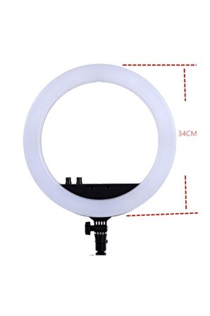 Ring Light Led Işık 12 Inc Kuaför Makyaj Led Işık 2metre Stand 12 Inç Profesyonel Set