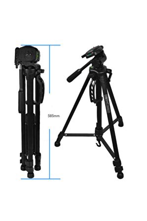 147cm Pro Plus Wt-3530 Tripod Canon Nikon Pro Plus Dslr Tripod Cep Telefonu Tutacağı