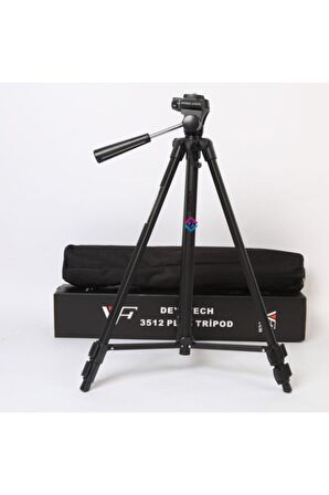 Canon Dslr Fotoğraf Makineleri Için 135cm Wt-3512 Pro Plus Tripod