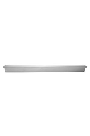 Fulya Alüminyum Metal Lüks Modern Mobilya Çekmece Mutfak Dolabı Kulpu Krom 96mm (10 Adet)