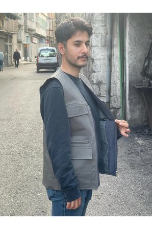 Erkek Yazlık Keten Kumaş Avcı Yelek Çok Cepli 7 Cep Beden tablosuna göre sipariş veriniz.