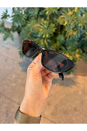 Aventino Çekik Cat Eye Minik Çekik Trend Küçük Boy Güneş Gözlüğü