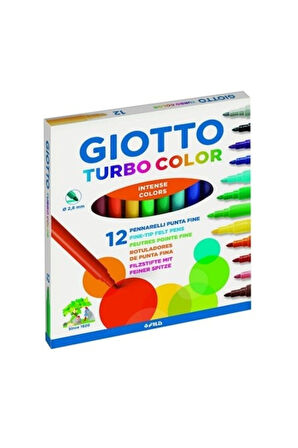 Funny Mat Vahşi Hayvanlar 12li Keçeli Kalem Giotto