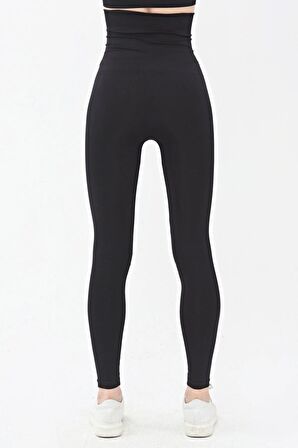 Kadın 2 Beden Incelten Extra Yüksek Bel Korse Tayt