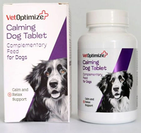 VetOptimize Calming Dog (Köpekler İçin Stres Önleme Desteği) 60 Tablet