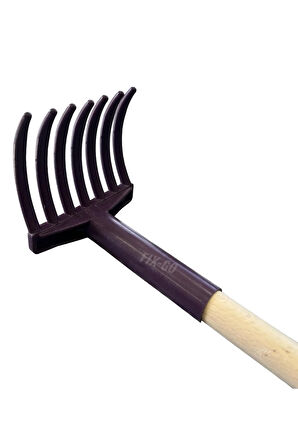 Zeytin Toplama Tarağı 7 Dişli Ahşap Saplı 200 cm