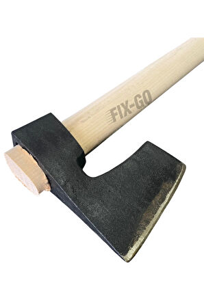 Gürgen Saplı 80 cm Dövme Çelik Kamp Baltası 1.500 gr