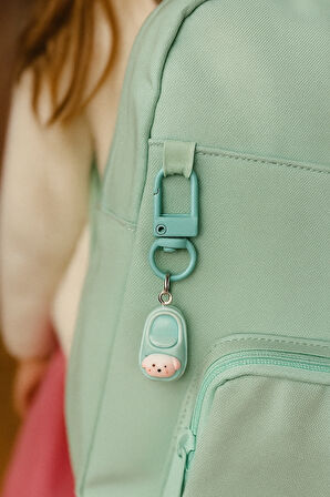 3 Adet Kawaii Sevimli Anahtarlık ve Fermuar Süsü – Renkli Mini Figür Charm (Rastgele Gönderim)