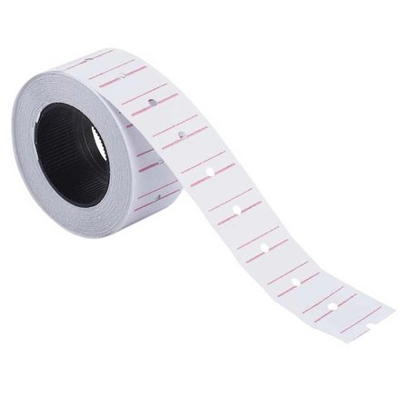 ŞeyliŞeyler - Fiyat Etiketi 12'li 1 Paket - Beyaz Renkli Mağaza ve Market İndirim Etiketi Seti