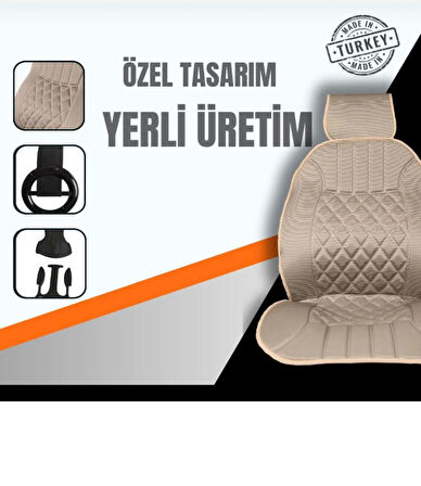 Point Chevrolet Cruze Lacetti Sedan Oto Ön İki Koltuk Minderi Bej