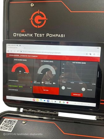 Dilek G250 25 Bar Otomatik Wi-Fi Test Pompası
