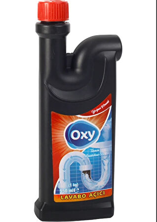 Oxy Gider Lavabo Açıcı 550 ml