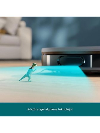 Philips HomeRun 9000 Serisi XU9100/10 Siyah Çöp İstasyonlu Robot Süpürge