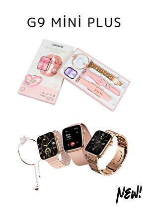 Premium Box G9 Mini Plus 3 Strap+Bracelet BT Call Sağlık Takibi Android/IOS New Version Watch