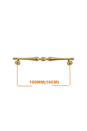 160mm Galata Model Mobilya Mutfak Çekmece Dolap Dolabı Kulpu Kulbu Kulpları 10 Adet Gold