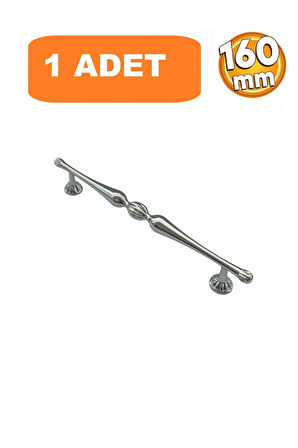 160mm Galata Model Mobilya Mutfak Çekmece Dolap Dolabı Kulpu Kulbu Kulpları 1 Adet Krom