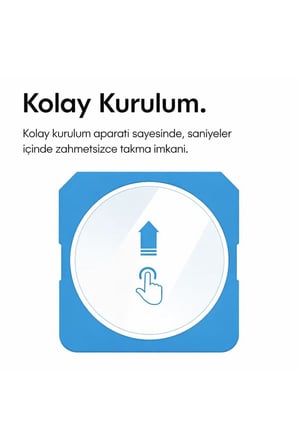 Samsung Galaxy Watch 8 Classic 46mm Kolay Uygulama Hizalama Aparatlı Cam Ekran Koruyucu