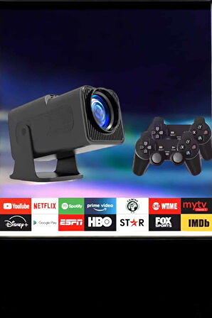 2000+ Oyun ve Popüler Uygulama Destekli Çok Fonksiyonlu Projeksiyon