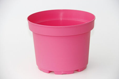 5 Renk Saksı Kırmızı - Mavi - Pembe - Sarı ve Yeşil 10 Adet