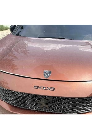 Peugeot Logo Yeni Arma 3d Oto Damla Silikon Sticker Yapıştırma 2 Adet Yüksek Kalite